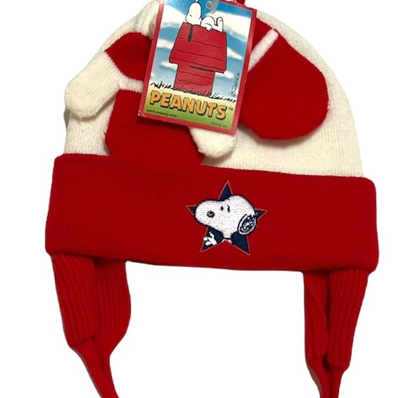 💎Peanuts snoopy hat and mittens set - Picture 3 of 5